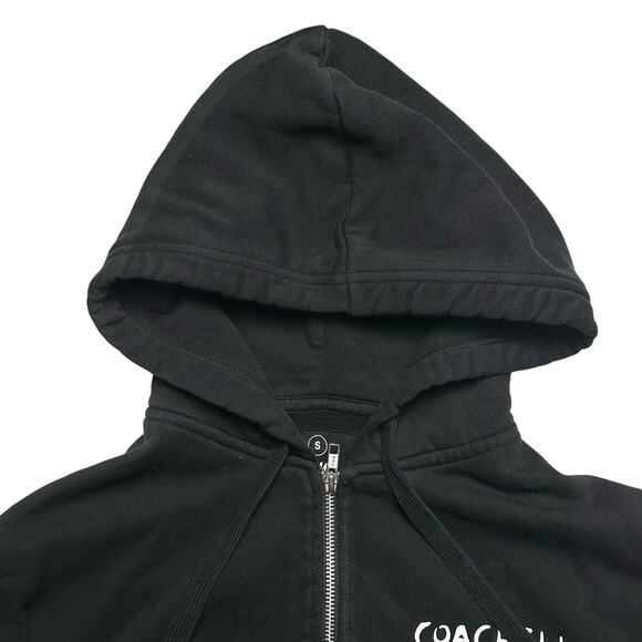 H&M x Coachella | Women | Black Cozy Casual Music Festival Hoodie | Size Small - Picture 9 of 12